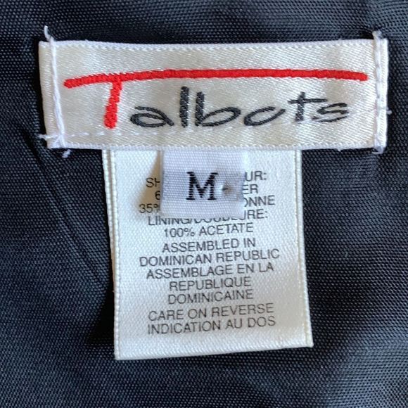 Talbots Red Plaid Patchwork Vest - Size Med - Picture 6 of 9